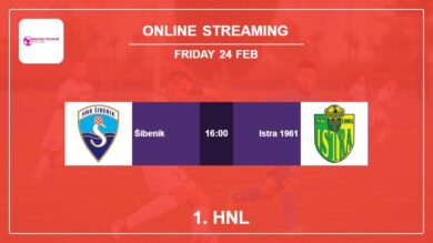 Where to watch Šibenik vs. Istra 1961 live stream in 1. HNL 2022-2023