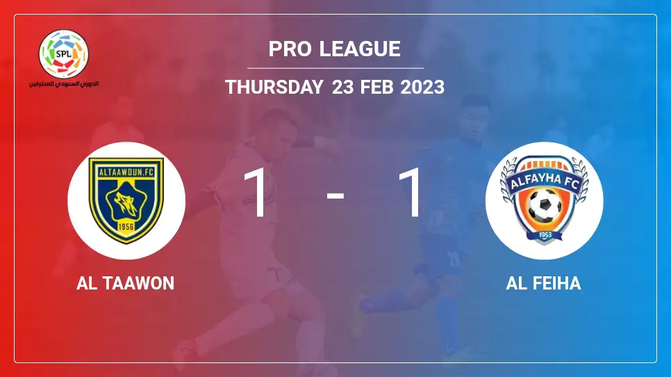 Al-Taawon-vs-Al-Feiha-1-1-Pro-League