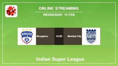 Where to watch Bengaluru vs. Mumbai City live stream in Indian Super League 2022-2023