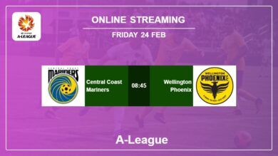 Where to watch Central Coast Mariners vs. Wellington Phoenix live stream in A-League 2022-2023