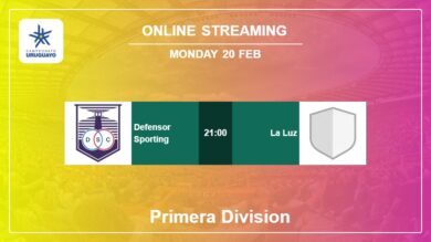 Where to watch Defensor Sporting vs. La Luz live stream in Primera Division 2023