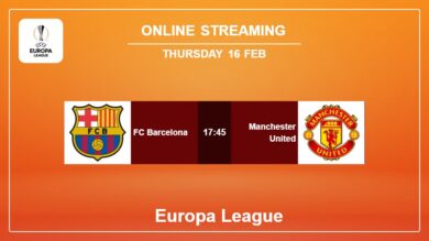 Where to watch FC Barcelona vs. Manchester United live stream in Europa League 2022-2023