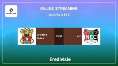 Where to watch Go Ahead Eagles vs. NEC live stream in Eredivisie 2022-2023