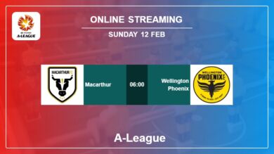 Where to watch Macarthur vs. Wellington Phoenix live stream in A-League 2022-2023
