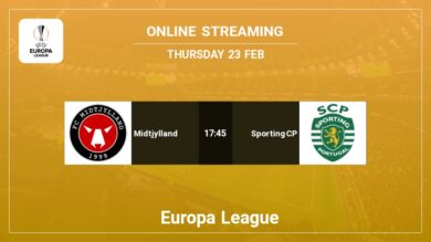 Where to watch Midtjylland vs. Sporting CP live stream in Europa League 2022-2023
