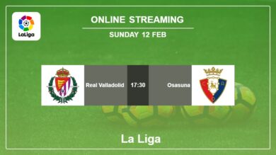 Where to watch Real Valladolid vs. Osasuna live stream in La Liga 2022-2023