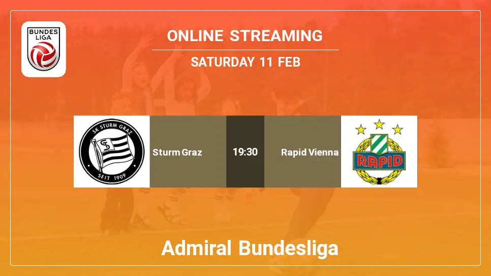 Sturm-Graz-vs-Rapid-Vienna online streaming info 2023-02-11 matche