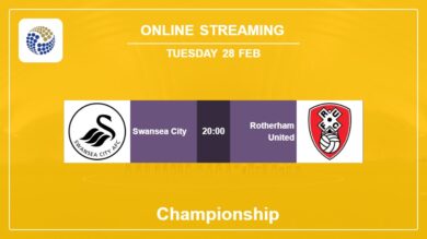 Where to watch Swansea City vs. Rotherham United live stream in Championship 2022-2023