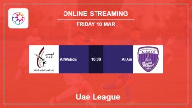 Where to watch Al Wahda vs. Al Ain live stream in Uae League 2022-2023