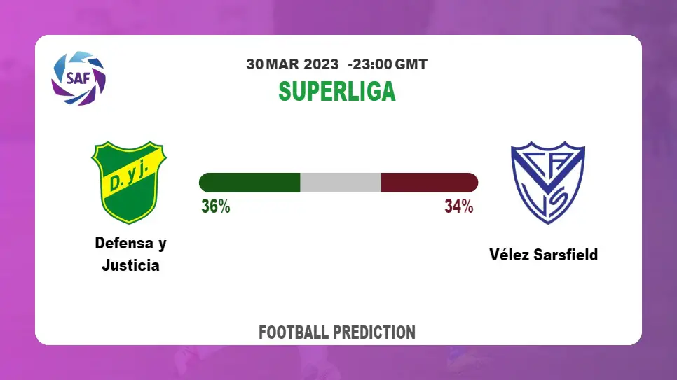 Over 2.5 Prediction: Defensa y Justicia vs Vélez Sarsfield Football Tips Today | 30th March 2023