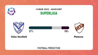 Over 2.5 Prediction: Vélez Sarsfield vs Platense Football Tips Today | 14th March 2023