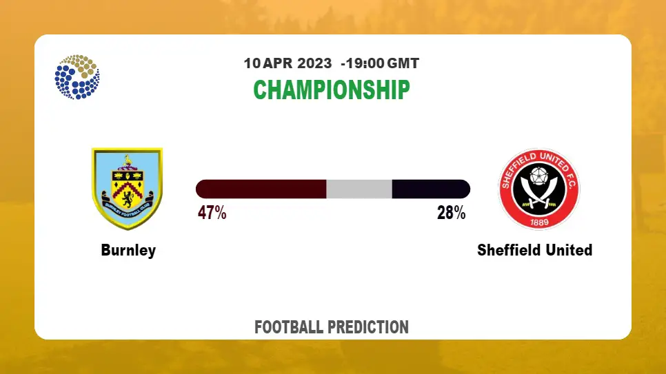 Over 2.5 Prediction: Burnley vs Sheffield United Football Tips Today | 10th April 2023