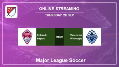 Where to watch Colorado Rapids vs. Vancouver Whitecaps live stream in Major League Soccer 2023