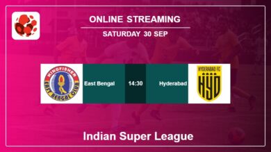 Where to watch East Bengal vs. Hyderabad live stream in Indian Super League 2023-2024