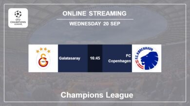 Where to watch Galatasaray vs. FC Copenhagen live stream in Champions League 2023-2024