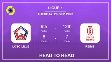 Head to Head LOSC Lille vs Reims | Prediction, Odds – 26-09-2023 – Ligue 1