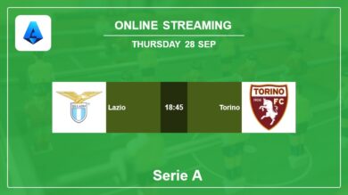 Where to watch Lazio vs. Torino live stream in Serie A 2023-2024