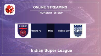 Where to watch Odisha FC vs. Mumbai City live stream in Indian Super League 2023-2024