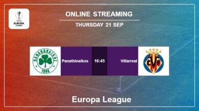 Where to watch Panathinaikos vs. Villarreal live stream in Europa League 2023-2024