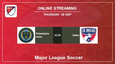 Where to watch Philadelphia Union vs. Dallas live stream in Major League Soccer 2023