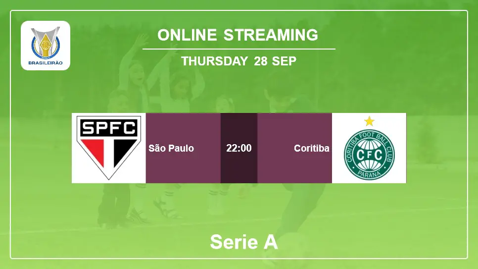São-Paulo-vs-Coritiba online streaming info 2023-09-28 matche