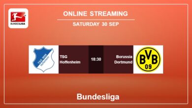 Where to watch TSG Hoffenheim vs. Borussia Dortmund live stream in Bundesliga 2023-2024