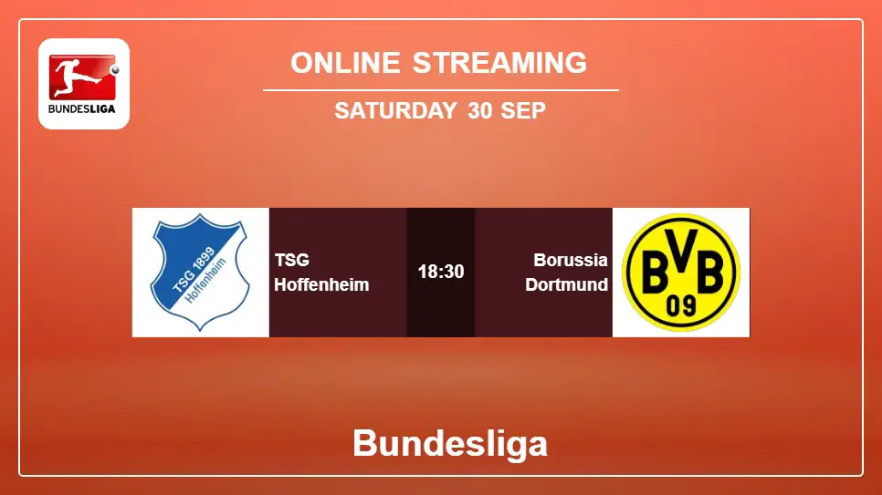 TSG-Hoffenheim-vs-Borussia-Dortmund online streaming info 2023-09-30 matche