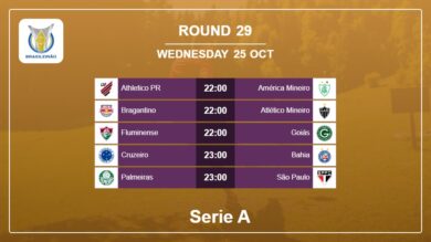 Round 29: Serie A H2H, Predictions 25th October