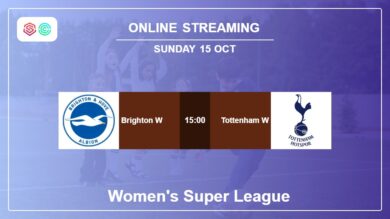 Where to watch Brighton W vs. Tottenham W live stream in Women’s Super League 2023-2024