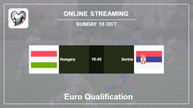 Where to watch Hungary vs. Serbia live stream in Euro Qualification 2024