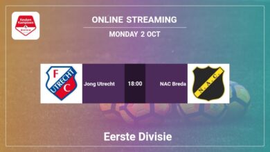 Where to watch Jong Utrecht vs. NAC Breda live stream in Eerste Divisie 2023-2024