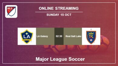 Where to watch LA Galaxy vs. Real Salt Lake live stream in Major League Soccer 2023