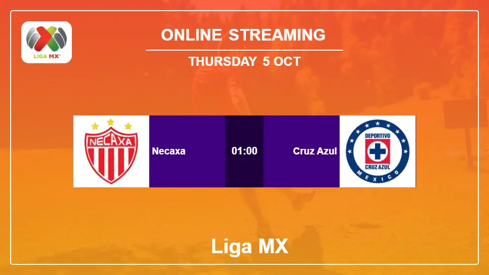Necaxa-vs-Cruz-Azul online streaming info 2023-10-05 matche