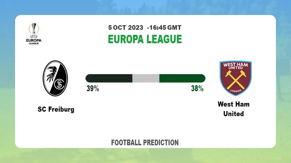 Correct Score Prediction: SC Freiburg vs West Ham United Football Tips Today | 5th October 2023