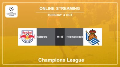Where to watch Salzburg vs. Real Sociedad live stream in Champions League 2023-2024
