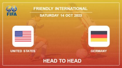 Head to Head United States vs Germany | Timeline, Lineups, Odds – 14th Oct 2023 – Friendly International