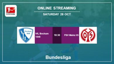 Where to watch VfL Bochum 1848 vs. FSV Mainz 05 live stream in Bundesliga 2023-2024