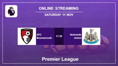 Where to watch AFC Bournemouth vs. Newcastle United live stream in Premier League 2023-2024