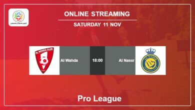 Where to watch Al Wahda vs. Al Nassr live stream in Pro League 2023-2024