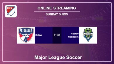 Where to watch Dallas vs. Seattle Sounders live stream in Major League Soccer 2023