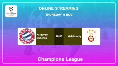 Where to watch FC Bayern München vs. Galatasaray live stream in Champions League 2023-2024