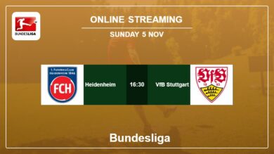 Where to watch Heidenheim vs. VfB Stuttgart live stream in Bundesliga 2023-2024