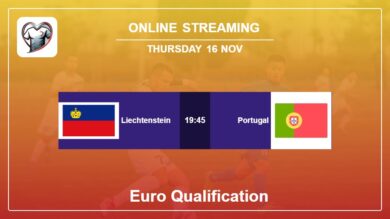 Where to watch Liechtenstein vs. Portugal live stream in Euro Qualification 2024