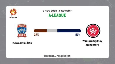 Correct Score Prediction: Newcastle Jets vs Western Sydney Wanderers Football Tips Today | 5th November 2023