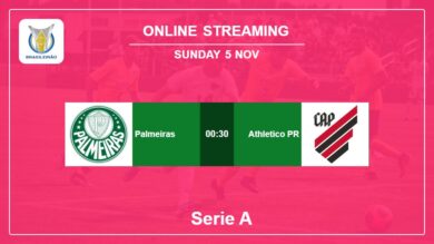Where to watch Palmeiras vs. Athletico PR live stream in Serie A 2023