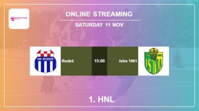 Where to watch Rudeš vs. Istra 1961 live stream in 1. HNL 2023-2024