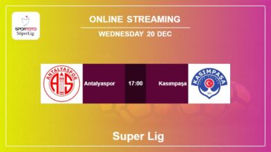 Where to watch Antalyaspor vs. Kasımpaşa live stream in Super Lig 2023-2024