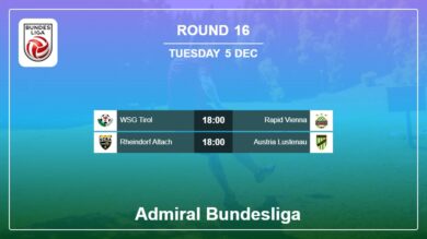 Admiral Bundesliga 2023-2024: Round 16 Head to Head, Prediction 5th December