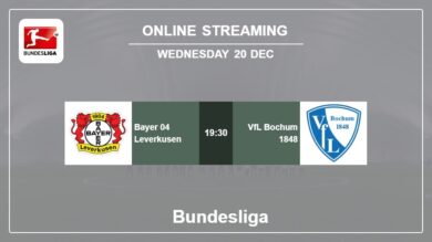 Where to watch Bayer 04 Leverkusen vs. VfL Bochum 1848 live stream in Bundesliga 2023-2024