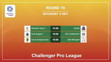 Challenger Pro League 2023-2024: Round 15 Head to Head, Prediction 9th December